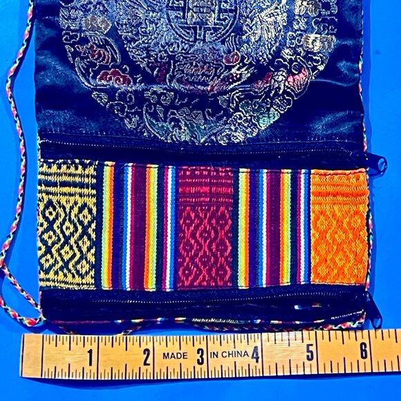 Lot of 2 Tribal Indigenous clutch bag/cross body purse - Picture 7 of 16